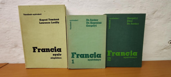 Francia nyelvknyv csomag