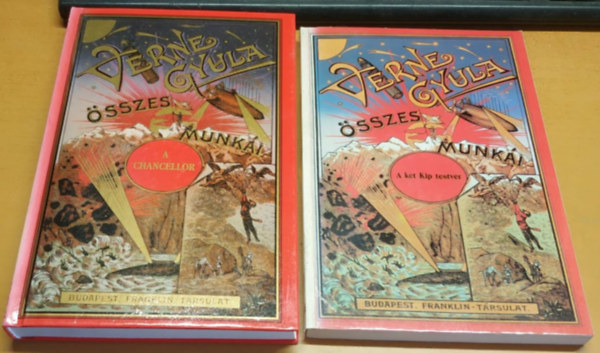 Verne Gyula - 2 db Jules Verne: A chancellor + A két Kip testvér