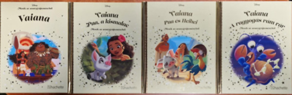 Walt Disney - 4db Variana k�nyv.,Mes�k az aranygy�jtem�nyb�l :Variana,Pua �s Heihei ,Pua a kismalac,A ragyog�s R�m v�r