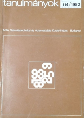 Demetrovics J�nos - Rel�ci�s adatmodell logikai �s struktur�lis vizsg�lata