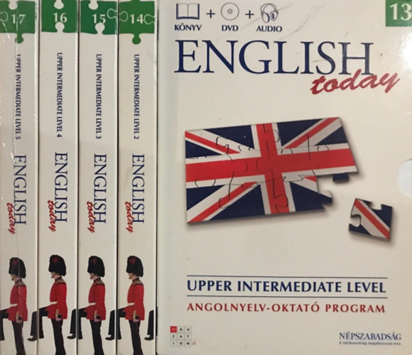 English today 13-17. - Upper intermediate level 1-5. (knyv+DVD+audio)