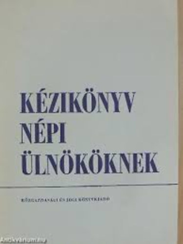 K�zik�nyv n�pi �ln�k�knek