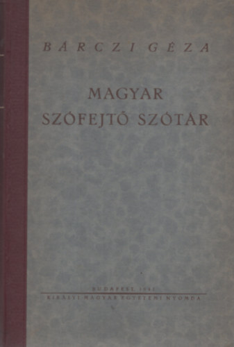 Brczi Gza - Magyar szfejt sztr