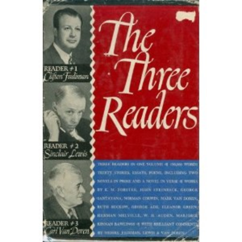 Sinclair lewis, Carl Van Doren Clifton Fadiman - The three readers