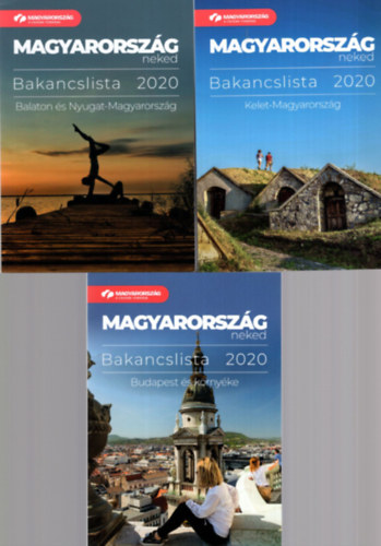Mediator Group Kft. - Magyarorsz�g neked 2020 - Bakancslista ( 3 db egy�tt ) 1. Budapest �s k�rny�ke , 2. Kelet-Magyarorsz�g , 3. Balaton �s Nyugat-Magyarorsz�g
