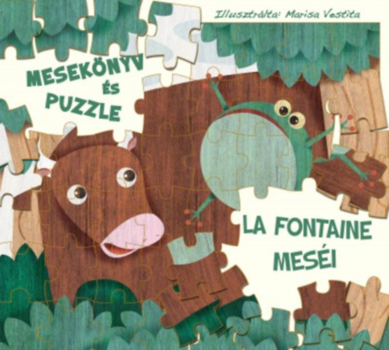 La Fontaine mesi - meseknyv s puzzle