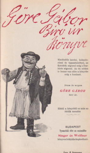 Göre Gábor - Göre Gábor Bíró úr könyve
