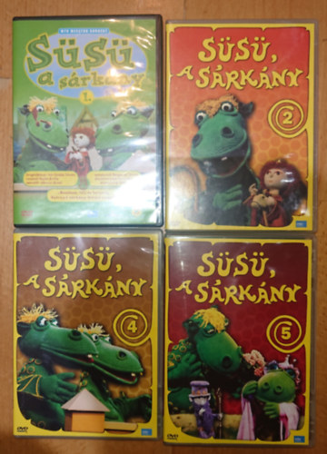 Csuks Istvn - 4 db Ss DVD: Ss, a srkny, Ss, a srkny 2, Ss, a srkny 4, Ss, a srkny 5