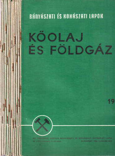Kassai Lajos  (szerk.) - Kolaj s fldgz 1986/1-12. (teljes vfolyam, lapszmonknt)