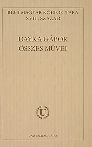 Dayka Gbor - Dayka Gbor sszes mvei