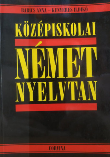 Középiskolai német nyelvtan