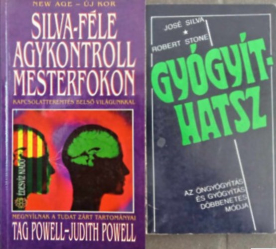 Philip Miele, Tag �s Judith Powell Jos� Silva - (2db) Agykontroll k�nyvcsomag: Silva-f�le agykontroll mesterfokon + Gy�gy�thatsz