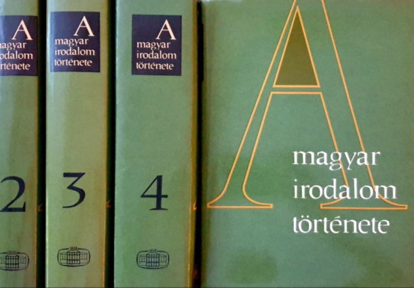 Klaniczai Tibor  (szerk.) - A magyar irodalom trtnete 1-4. (nem teljes)