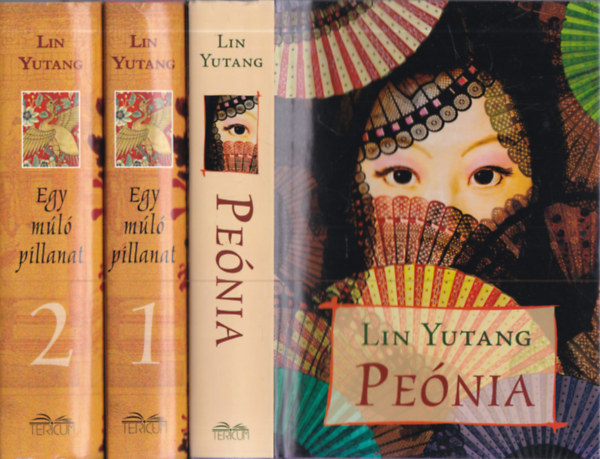 Lin Yutang - 2 db. Lin Yutang mű, 3 kötetben (Peónia + Egy múló pillanat 1-2.)