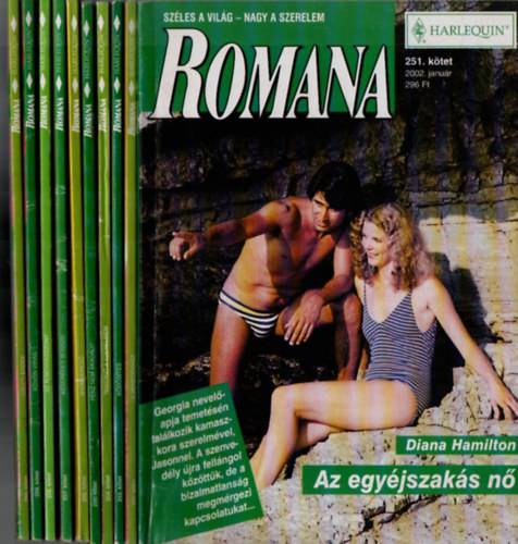 Dr. Tglsy Imre (fszerkeszt) - 10 db Romana magazin:(251.-260. lapszmig 2002/01-2002/05, 10 db., lapszmonknt)