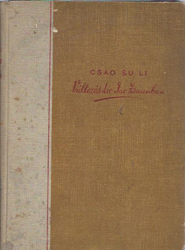 Csao Su Li - V�ltoz�s Lic Jac Zsuanban