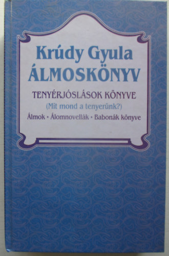 Kr�dy Gyula - �lmosk�nyv - Teny�rj�sl�sok k�nyve