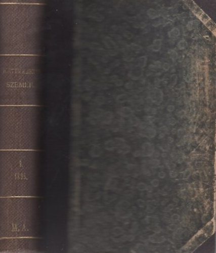 Katholikus szemle IX. k�tet 1895