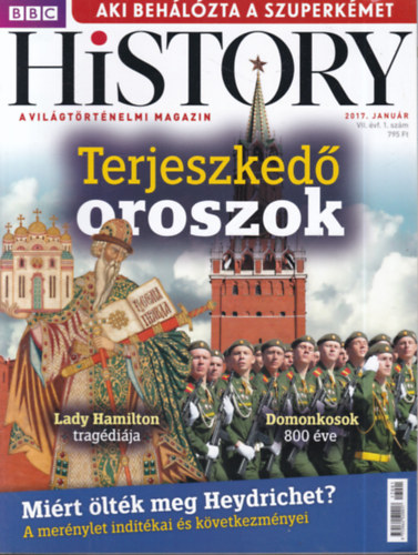 BBC History 2017/1-12. (teljes vfolyam, lapszmonknt)