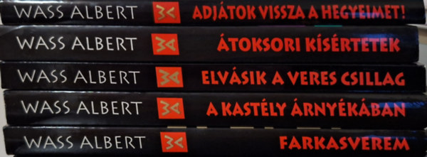 Wass Albert - 5 darab Wass Albert könyv