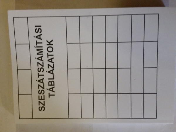 Szeszátszámítási Táblázatok