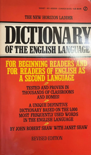 John Robert Shaw - The New Horizon Ladder Dictionary of the English Language (The New Horizon Ladder angol nyelv sztra)
