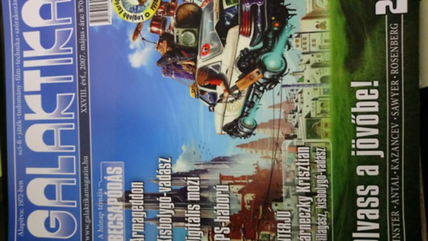Burger Istvn  (fszerk.) - Galaktika 206. (XXVIII. vf., 2007. mjus)
