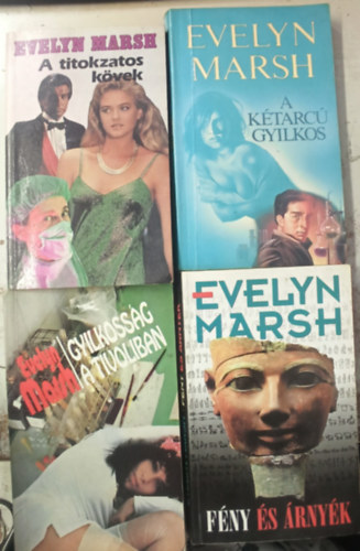 Evelyn Marsh - 4 db Evelyn Marsh: Gyilkoss�g a tivoliban +A titokzatos k�vek +A k�tarc� gyilkos +F�ny �s �rny�k