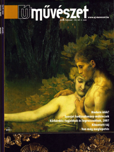 Sinkovits P�ter  (f�szerk.) - 3 db �j m�v�szet foly�irat: 2008. febru�r, m�rcius, �prilis