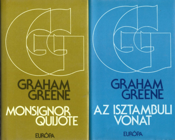 Graham Greene - 2 db knyv, Monsignor Quijote, Az isztambuli vonat