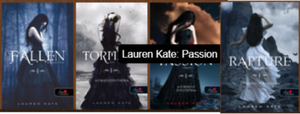Fallen sorozat 1-4. (Fallen - Kitaszítva, Torment - Kín, Passion - Végzet, Rapture - Boldogság)