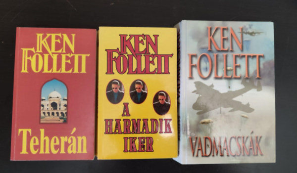 Ken Follett - Ken Follett knyvcsomag (3db Thern / A harmadik iker / Vadmacsk