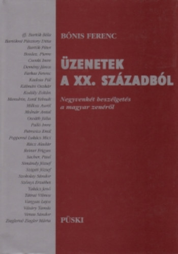 Bnis Ferenc - zenetek a XX. szzadbl - Negyvenkt beszlgets a magyar zenrl