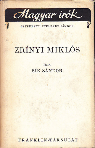 S�k S�ndor - Zr�nyi Mikl�s
