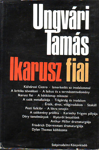 Ungvri Tams - Ikarusz fiai