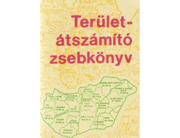 Területátszámító zsebkönyv