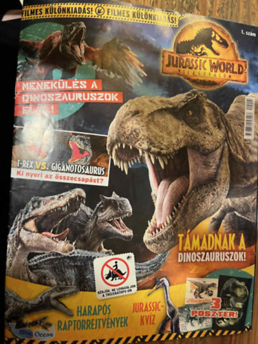 Jurassic Newsworld: Kiadv�nybemutat� - Filmes k�l�nkiad�s magazin 1. sz�m