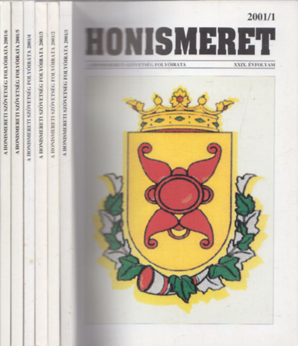 Hal�sz P�ter  (szerk.) - Honismeret 2001/1-6. (teljes �vfolyam)