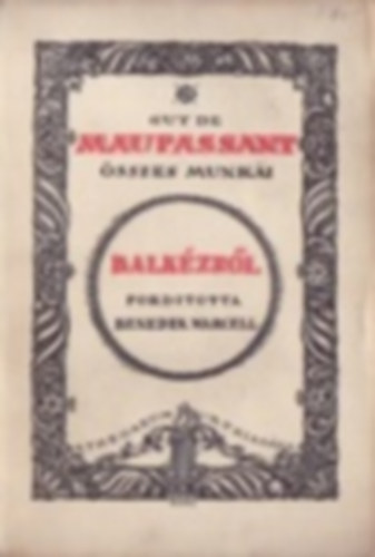 Guy De Maupassant - Balkzrl