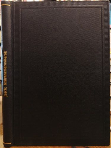 Jesch László - Kistranszformátorok