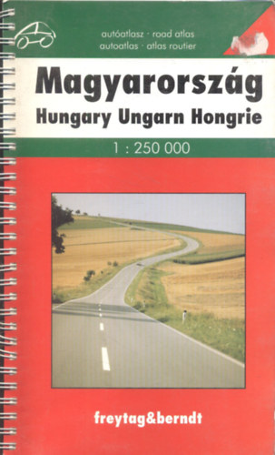 Magyarorsz�g aut�atlasz (1:250 000)