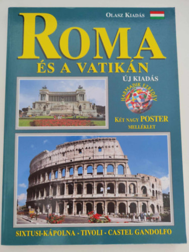 Cinzia Valigi Gasline - Roma �s a Vatik�n (�j kiad�s - k�t nagy POSTER mell�klettel)