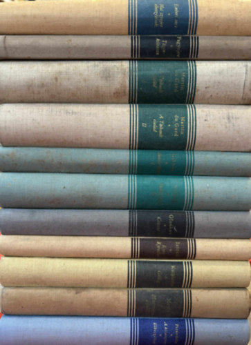 11 db k�nyv, Milli�k K�nyve sorozat