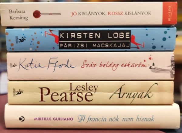 Mireille, Barbara Keesling, Kirsten Lobe, Katie Fforde, Lesley Pearse Guiliano - Romantikus knyvcsomag