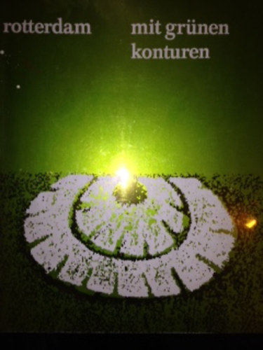 Rotterdam mit gr�nen kunturen