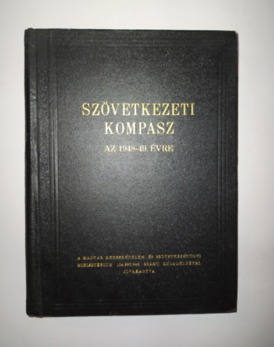 Jcsik Lajos - Szvetkezeti kompasz az 1948-49. vre