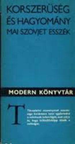 Korszerűség és hagyomány