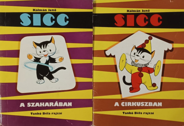 Klmn Jen - Sicc a cirkuszban + Sicc a Szaharban (2 m)