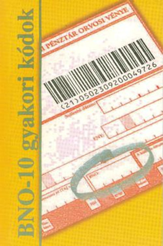 BNO-10 gyakori k�dok bet�rendi mutat�ja (Tizedik rev�zi�)