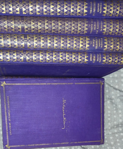 Miksz�th K�lm�n - 5 db Miksz�th K�lm�n k�tet - Besztercze ostroma, A Noszty fi� esete T�th Marival I., A fekete v�ros III., A fekete kakas, A szelistyei asszonyok